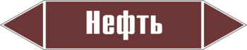 Маркировка трубопровода "нефть" (пленка, 507х105 мм) - Маркировка трубопроводов - Маркировки трубопроводов "ЖИДКОСТЬ" - Магазин охраны труда ИЗО Стиль